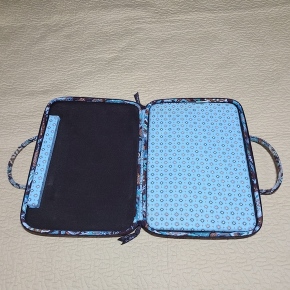 Vera Bradley laptop portfolio carrying case - Picture 4 of 12